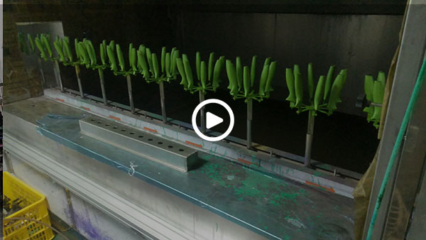 刀具刀柄喷烤流水线