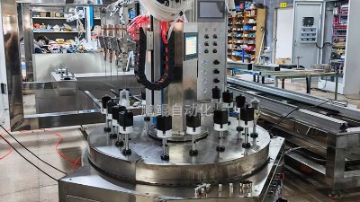 印尼小型香水瓶内壁喷漆设备