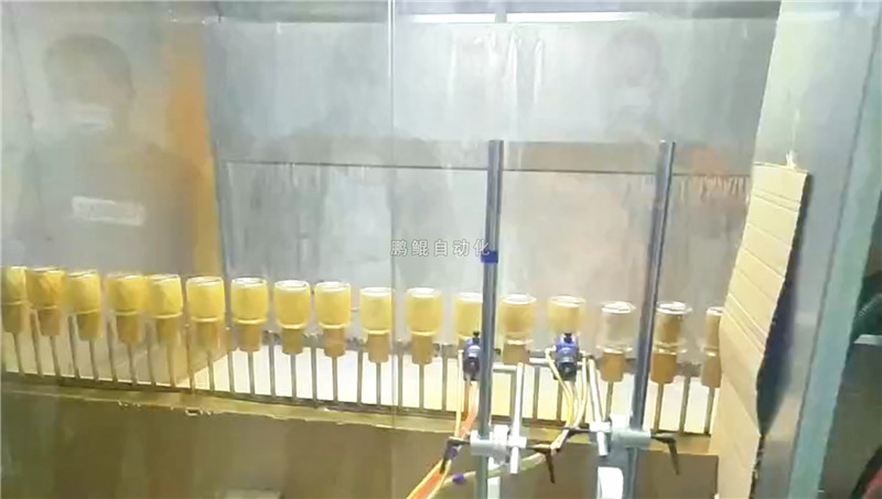 玻璃杯喷涂线