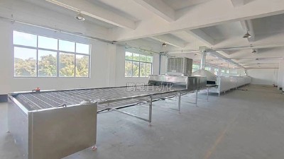 鹏鲲轮毂喷漆设备配套隧道炉