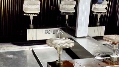 佛像喷涂时如何做到360度旋转不摇晃的？定制治具是关键