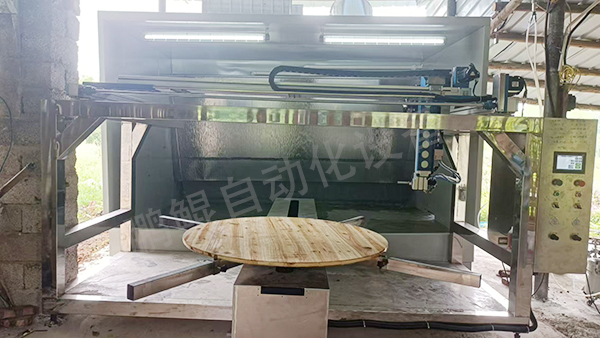 广西桂林餐桌往复机案例