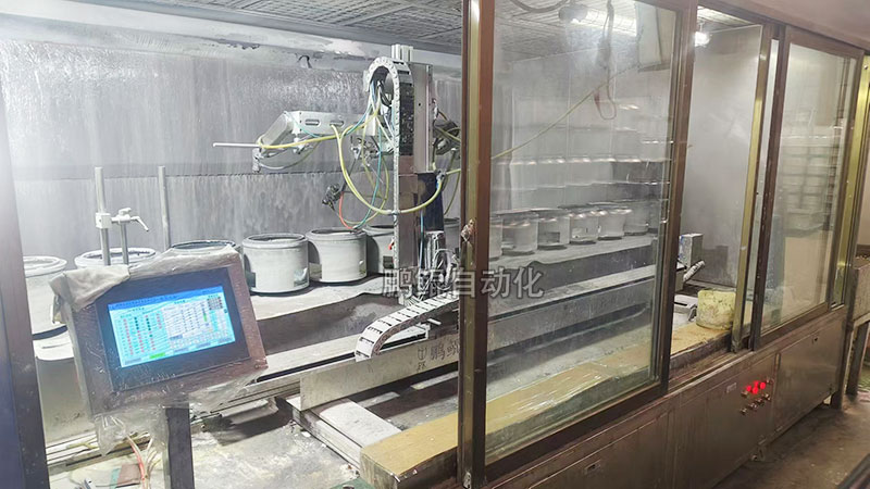 锅具内胆喷漆线