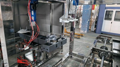 告别用工荒难题：江苏镇江铜棒自动抓取喷烤线直接省去人工成本