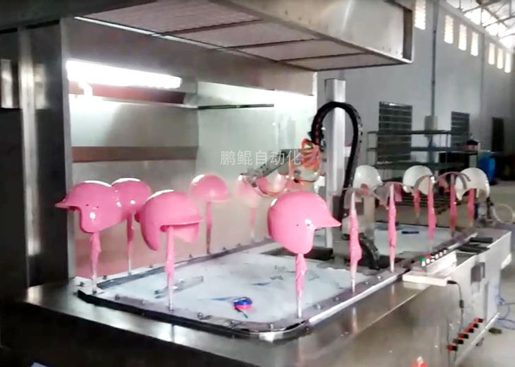 鹏鲲儿童头盔喷漆机