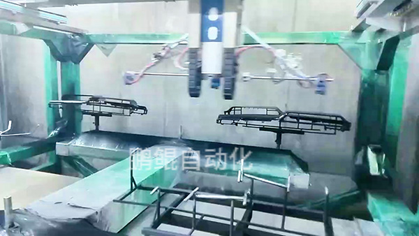 广东佛山8轴汽车配件喷涂设备