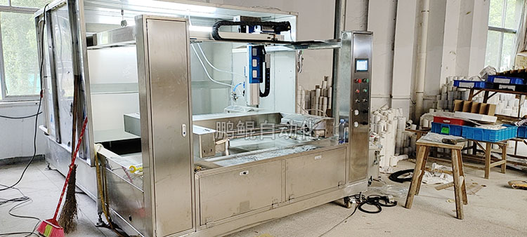 陶瓷环自动喷釉机1