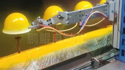 头盔追踪式喷烤线