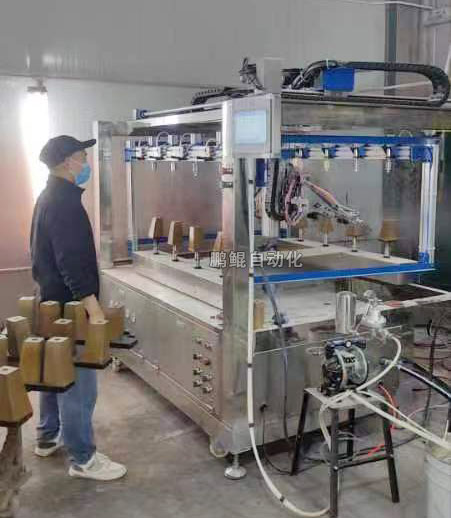 异形沙发脚喷漆机