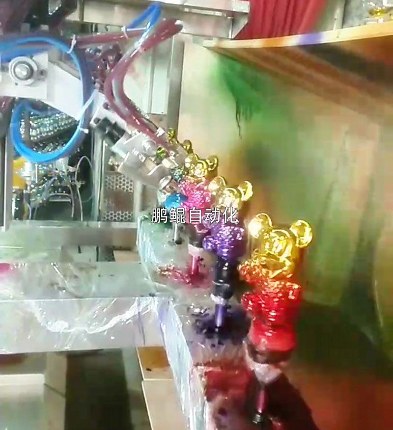 存钱罐自动喷涂设备