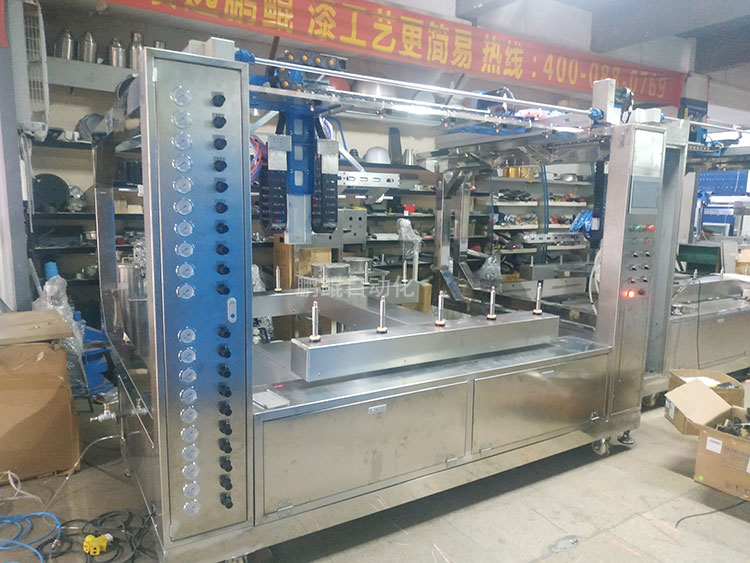 6轴玻璃烤盘喷漆设备