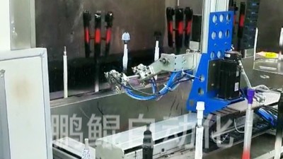 烫发器两喷两烤流水线