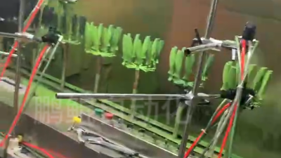 刀具喷烤一体线