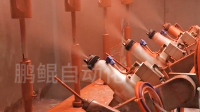 开孔器喷漆机