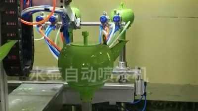 广州潮州水壶咖啡壶茶壶喷漆机