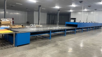 电风筒客户生产现场