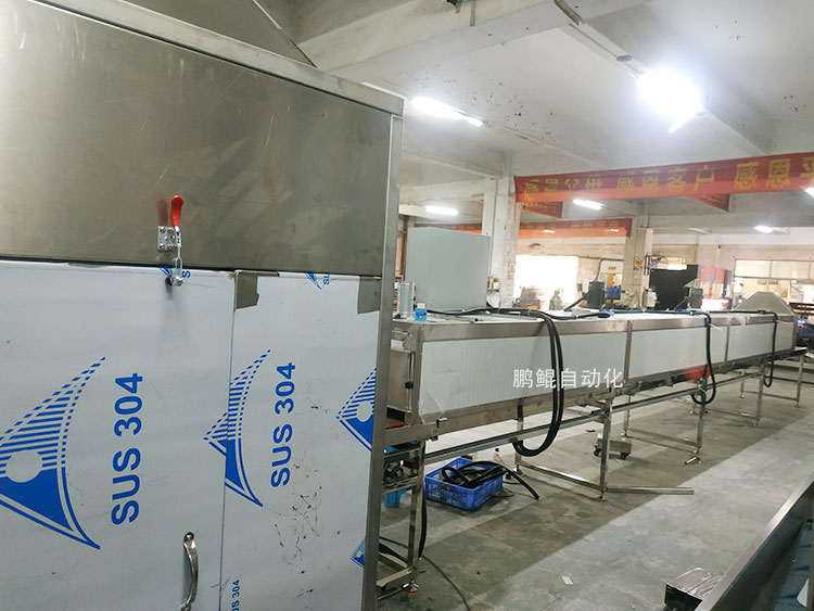 硅胶在线往复喷烤线1