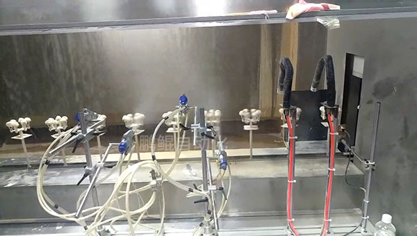 东莞虎门玩具定枪环形喷漆线