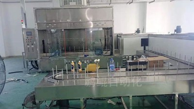 广东汕尾玩具喷烤一体流水线