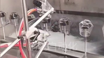 出口巴基斯坦玻璃杯喷烤线体