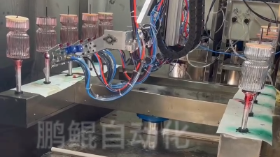 河北渐变色玻璃罐喷漆机