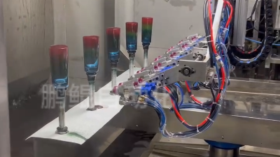 山西渐变色玻璃水杯喷漆机