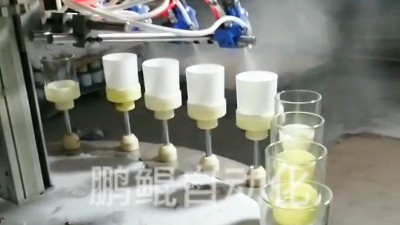 玻璃茶杯水杯内壁转盘喷漆机