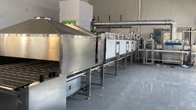 汽车配件自动烘烤线配套烘烤隧道炉