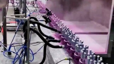 1出10塑胶件自动喷涂线配套自动抓取上下料