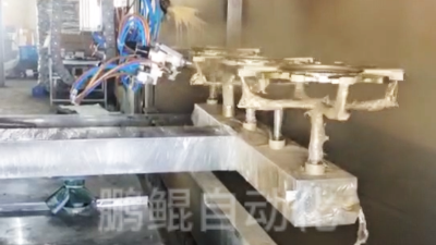 塑胶工艺品自动喷漆机