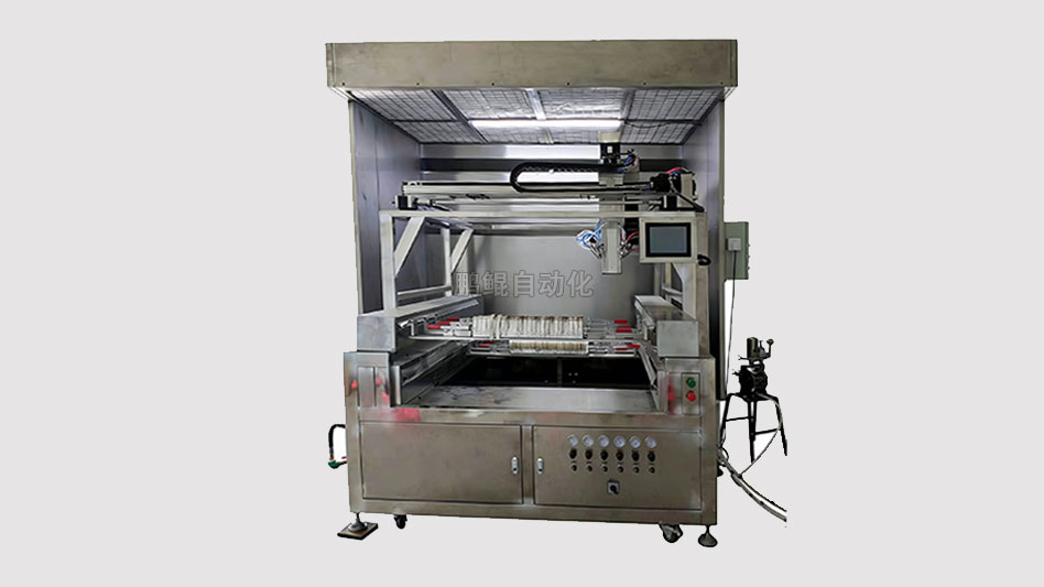 鹏鲲鞋材上下层喷烤一体流水线