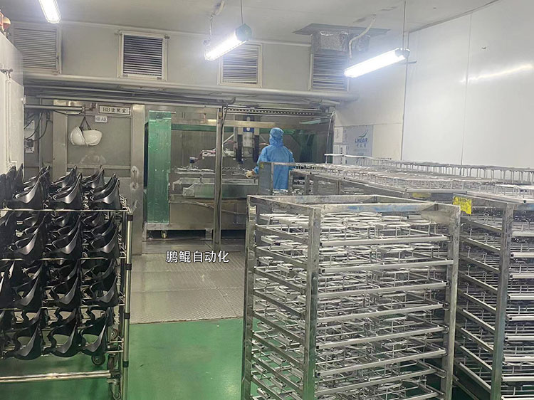 丰田汽车配件喷漆客户现场