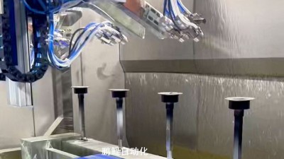 鹏鲲8轴联动喷涂设备：五金配件喷漆领域的技术突围