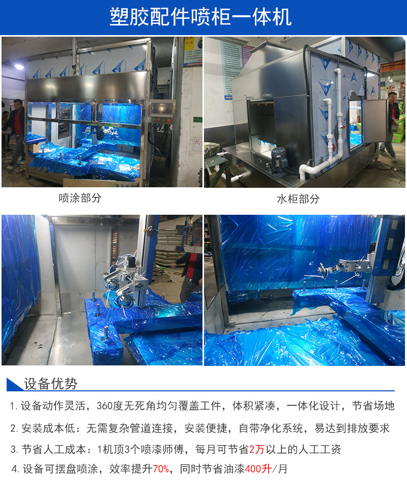 塑胶喷柜一体机详情