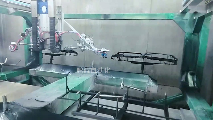 汽车配件异形件喷漆机