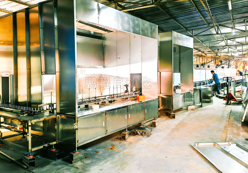 鹏鲲喷涂线车间实拍