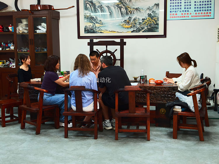 俄罗斯客户来访