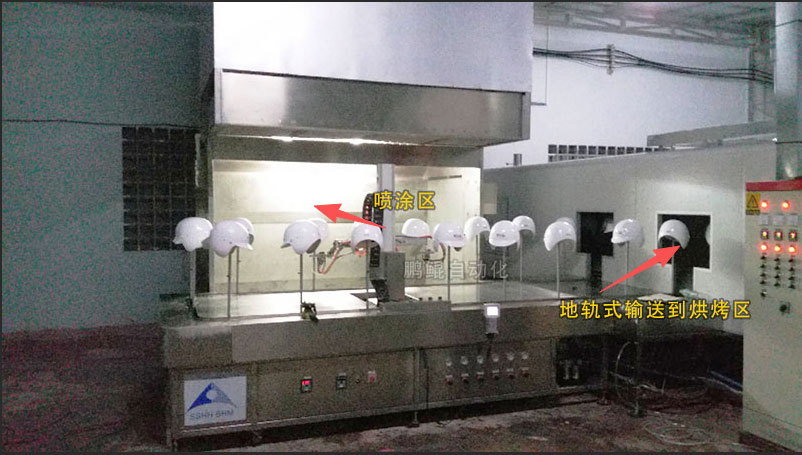 头盔喷涂，单机VS喷烤一体线，喷漆加工厂该如何选择