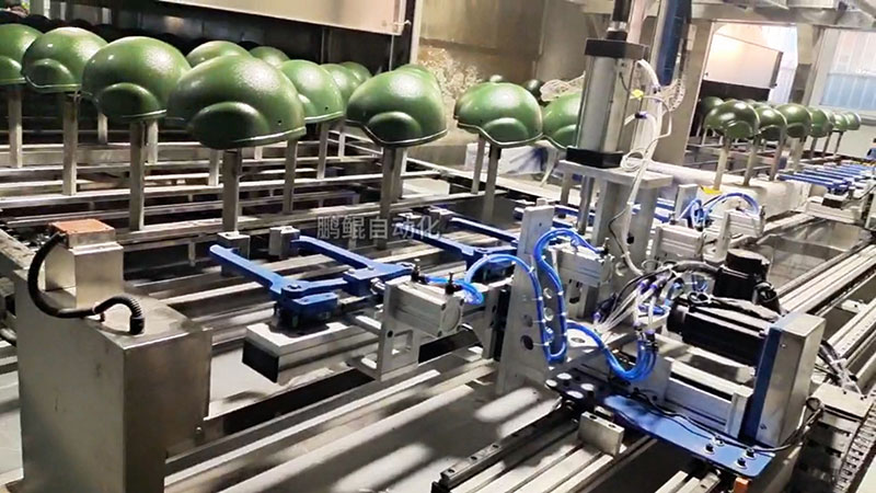 军盔自动抓取件