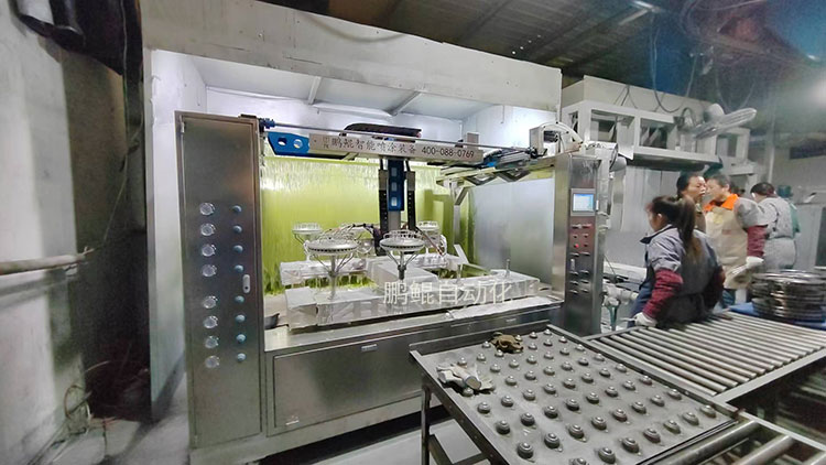 五金脚轮喷漆机