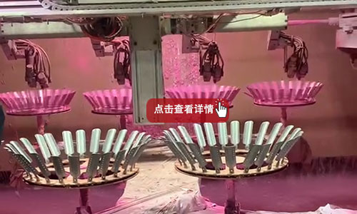 拉发器6轴4工位静电喷漆机