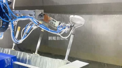 广东惠州五金配件8轴喷漆设备（线体）