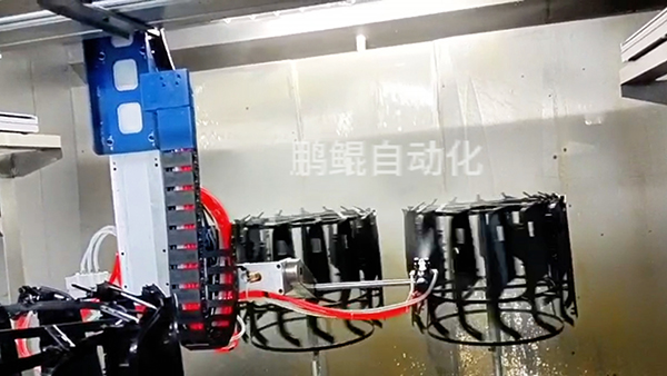 广东江门塑胶制品汽车零件喷漆机