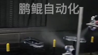 汽车配件喷烤一体线