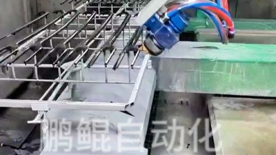 广东佛山丰田8轴汽车零件喷漆机