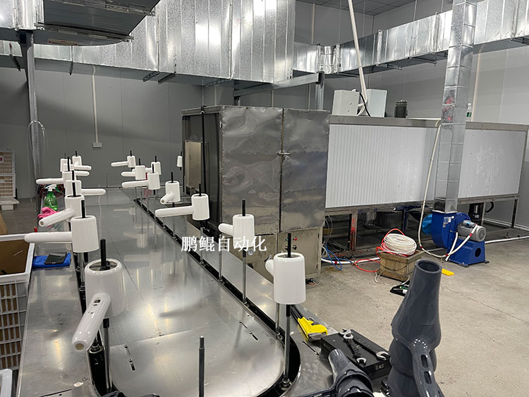 小家电风筒涂装设备线