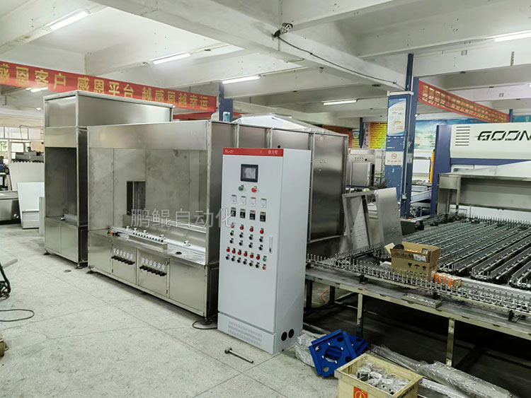 鹏鲲笔杆喷漆流水线